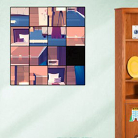 Free online html5 games - Ekey Urban Residential Room Escape game 
