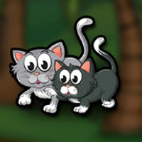 Free online html5 games - G2J Kitten Brother Escape game 