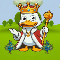 Free online html5 escape games - G2R Duck King Meet Queenvv