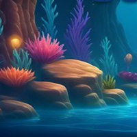 Free online html5 games -  Lovely Mermaid Escape game - WowEscape 