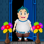 Free online html5 games - Overweight Boy Escape game 