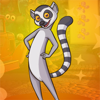 Free online html5 games - Games4king Stylish Lemur Escape game 