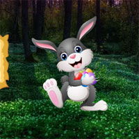 Free online html5 games - Easter Bunny Forest Escape game 