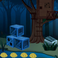 Free online html5 games - 8b Jungle Tortoise Escape game 