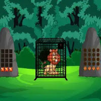 Free online html5 games - G2L Forest Lion Rescue game 