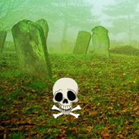 Free online html5 games - Skeleton Cemetery Land Escape game 