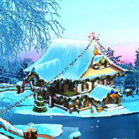 Free online html5 games - Ena The Frozen Sleigh-A Bridge Over The River Esca game 