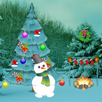 Free online html5 games - Big Christmas Land Escape game 