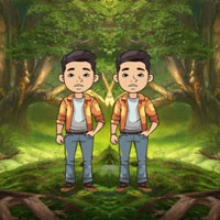 Free online html5 games - G2R Twin Sibling Jungle Escape game - WowEscape 