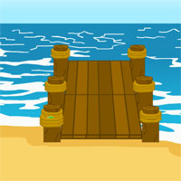 Free online html5 games - SD Volcano Beach Escape game 