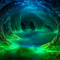 Free online html5 games - Water Cavern Escape game 