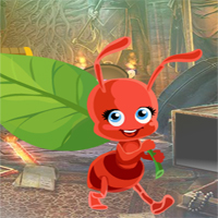 Free online html5 games - G4K Leaf Ant Escape game 