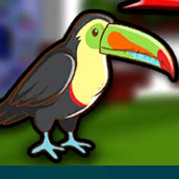 Free online html5 games - G2J Pretty Toucan Escape game 