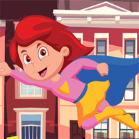 Free online html5 games - Games4King Super Girl Rescue game 
