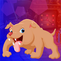 Free online html5 games - Games4King Angry Bull Dog Escape game 