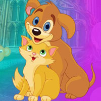 Free online html5 games - G4K Pet Friends Escape game 