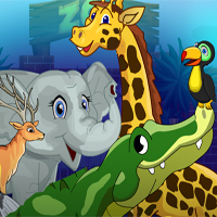 Free online html5 games - Games4Escape Zoo Escape game 