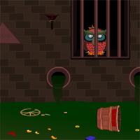 Free online html5 games - Drainage Owl Escape game - WowEscape 