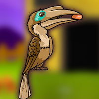 Free online html5 games - Austens Brown Hornbill Rescue game 