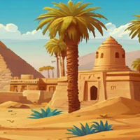 Free online html5 games - G2M Desert King Queen Rescue game 