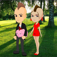Free online html5 games - Couple Discovers The Pet game - WowEscape 
