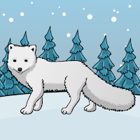 Free online html5 games - G2J Rescue The Arctic Fox game 
