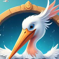 Free online html5 games - Happy Pelican Escape game 