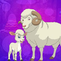 Free online html5 games - G4K Sheep And Lamb Escape game 
