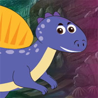 Free online html5 games - G4K The Purple Dino Escape  game 