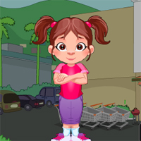 Free online html5 games - Games2Jolly Girl Rescue From Super Market  game 