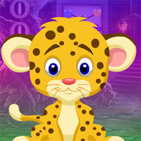 Free online html5 games - G4K Pretty Leopard Escape game 