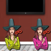 Free online html5 games -  8b Green Witch Escape  game 