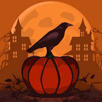 Free online html5 games - Crow Liberate From Magic Pumpkin HTML5 game - WowEscape 