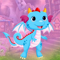 Free online html5 games - Games4king Colourful Flying Dragon Escape game 