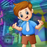 Free online html5 games - Games4King Lucky School Student Escape game 