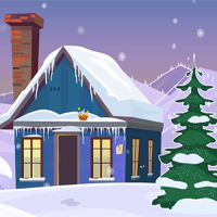 Free online html5 games - Snowfield Escape game - WowEscape 
