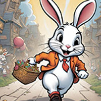 Free online html5 escape games - Happy Bunny Escape 