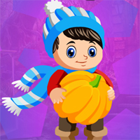 Free online html5 games - Games4King Fair Girl Escape With Pumpkin game 