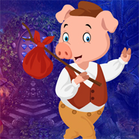 Free online html5 games - Games4king Swine Escape game 