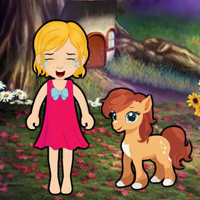Free online html5 games - Leene And Pony Escape game - WowEscape 