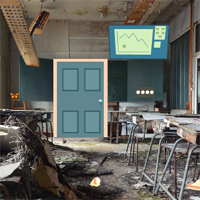 Free online html5 games - GFG Abandoned Classroom Escape 2 game 
