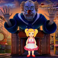 Free online html5 games - Halloween Scary Clown Circus Escape HTML5 game - WowEscape 