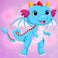 Free online html5 games - Games4King Lovely Dragon Escape game 
