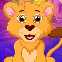 Free online html5 games - G4k Majestic Lion Rescue game 