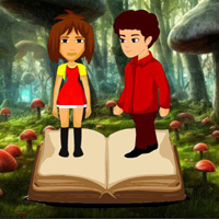 Free online html5 games - Magical Book Kids Escape game 