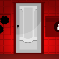 Free online html5 games - 8b Red Rooms Escape game 