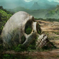 Giant Skull Land Escape HTML5