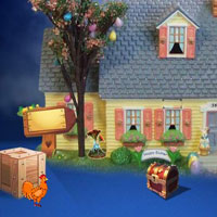 Free online html5 games - Top10 Find The Easter Garland game 