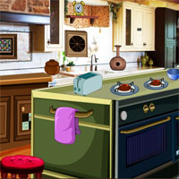 Free online html5 games - Pizza Kitchen Escape YolkGames game 